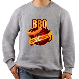 Jaket Sweater Distro BBQ Your Favorite