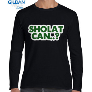Kaos SHOLAT CAN..?