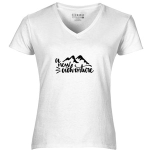 Kaos Kaos Distro A new adventure Putih