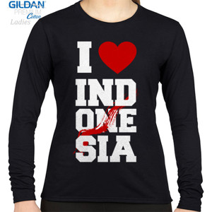 Kaos I Love Indonesia