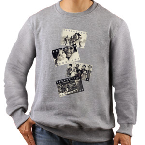 Jaket Sweater Black & White Film Strips (4)