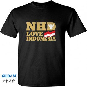Kaos NHD Love Indonesia Gold