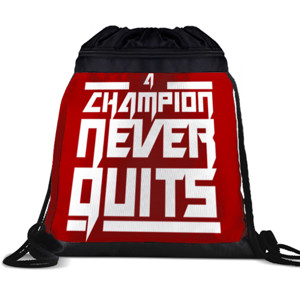 Tas Serut A CHAMPION NEVER QUITS 2
