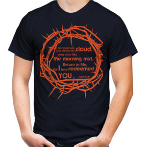 Kaos Yesaya 44:22 - Orange Text