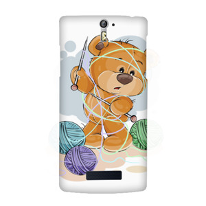 Brown Teddy Bear Casing HP