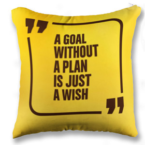 Bantal Goal Without Plan