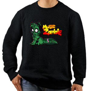 Jaket Sweater Music Zombie