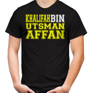 Kaos KHALIFAH USMAN BIN AFFAN