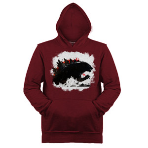 Jaket Hoodie Godzilla