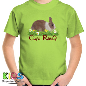 Kaos Cute Rabbit
