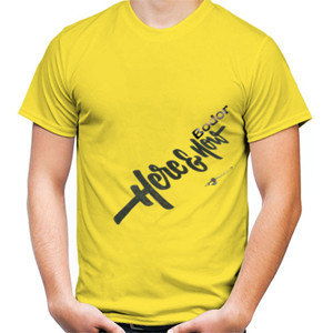 Kaos Pria TWO tone - RED mango