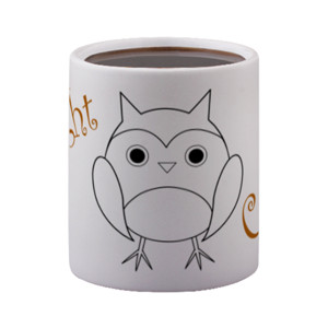 Mug Bunglon Night Coffe Owl