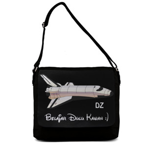 Tas Selempang Tas Sekolah Belajar Dulu Kawan