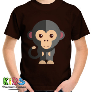 Kaos Kaos cowok monkey smile