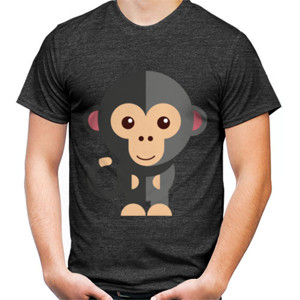 Kaos Kaos cowok monkey smile