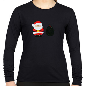 Kaos Santa - Kaos Lengan Panjang Wanita by Co_mbro