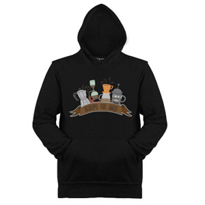 Jaket Hoodie Kopi Is Me