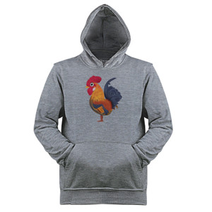 Jaket Hoodie Rooster - Kaos Lengan Panjang by Co_mbro
