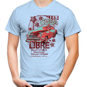 Kaos Cuba Car Libre