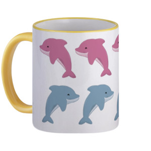 Mug Dolphin - Mug by Co_mbro