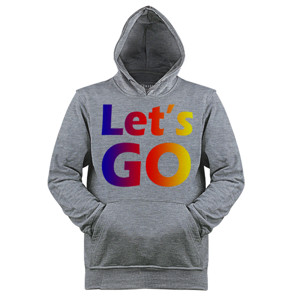 Jaket Hoodie Kaos Custom Keren - Let's Go