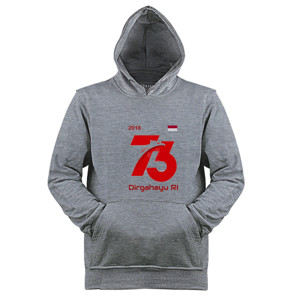 Jaket Hoodie Baju Dirgahayu RI Ke 73