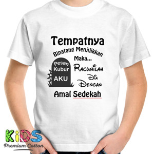Kaos Kaos Wanita Seri Pesan Alam Kubur #7
