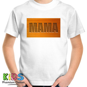 Kaos Distro Mama In Wood