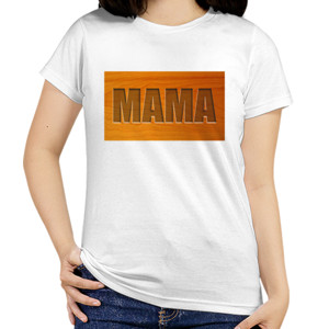 Kaos Distro Mama In Wood