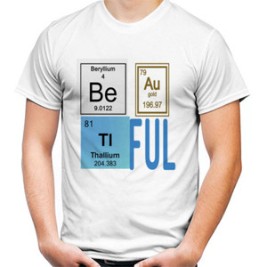 Kaos kaos beautiful chemical periodic
