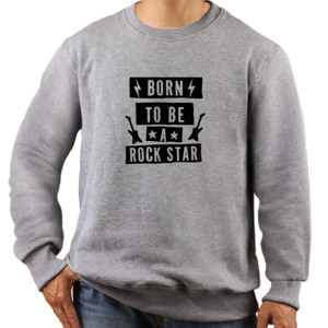 Jaket Sweater Born to be a rock star