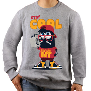 Jaket Sweater Stay Cool Music