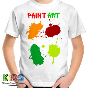 Kaos Custom Desain Paint Art - Customic47
