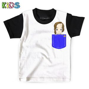 Kaos Anak Full-Print Cute girl