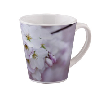 Mug MUG KERAMIK MOTIF BUNGA CHERRY BLOSSOM