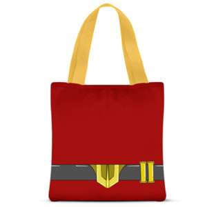 Tas Tote Fullprint Ikat pinggang emas