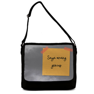 Tas Selempang Saya orang genius