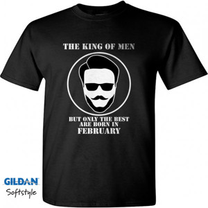 Kaos King Of Men Born In February
