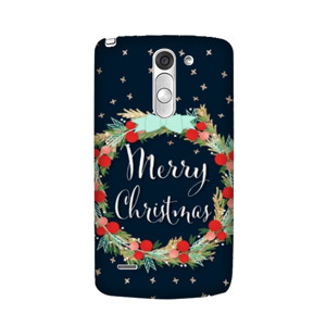 Casing Unik-Merry Cristmas Bunga Casing HP