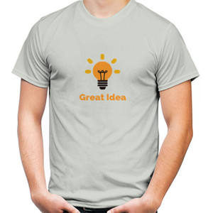 Kaos Kaos Pria Great Idea