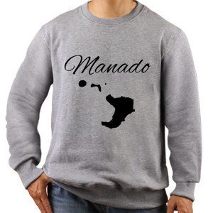 Jaket Sweater Manado Map