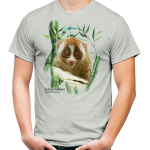 Kaos Kukang Sumatera - Bambu