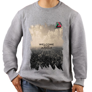 Jaket Sweater welcome to the jungle