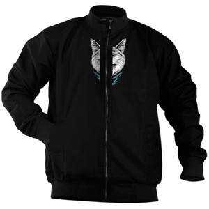 Jaket Bomber cat rock