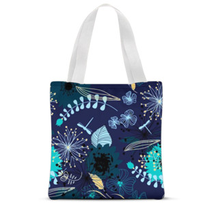 Tas Tote Fullprint Beauty of the dark