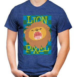 Kaos LION PIXEL