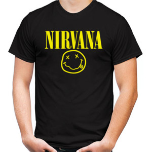 Kaos Kaos Band Nirvana 7 (Logo) (SB1QC)