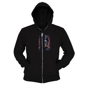 Hoodie Zipper John Lennon in a Cyberpunk