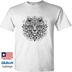 Kaos Premium - Seni Abstrak Gambar Harimau