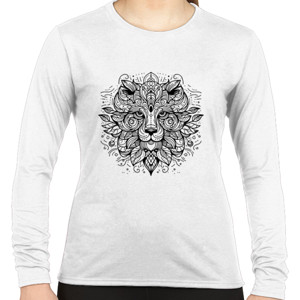 Kaos Premium - Seni Abstrak Gambar Harimau